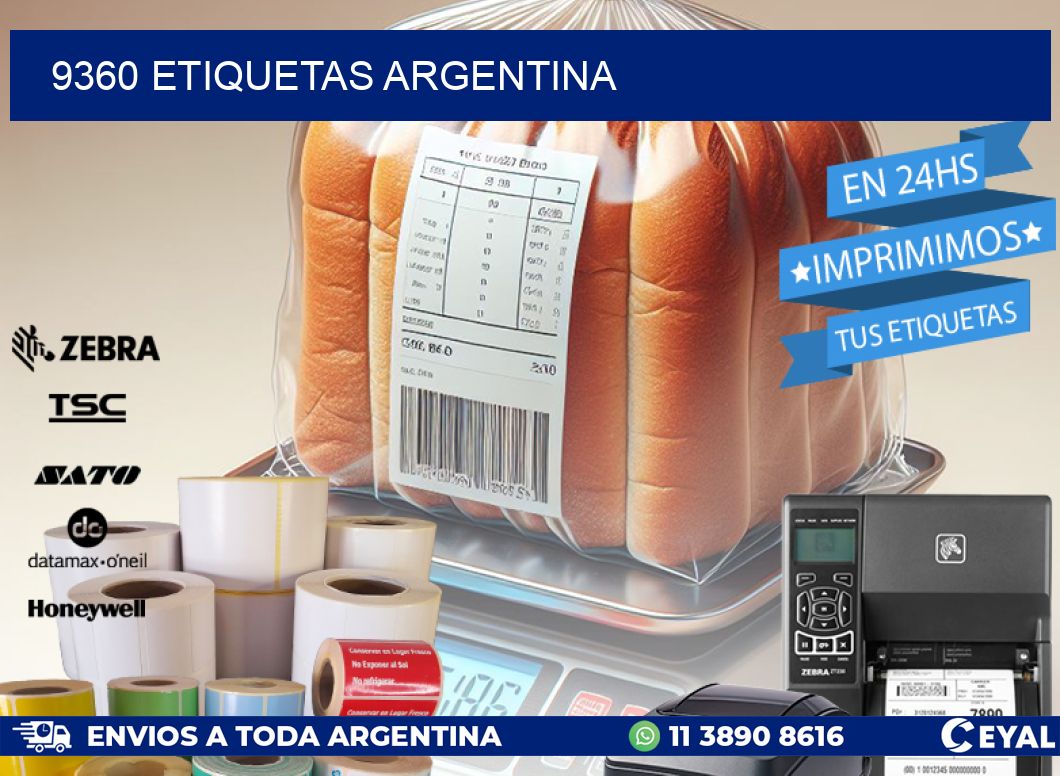9360 ETIQUETAS ARGENTINA