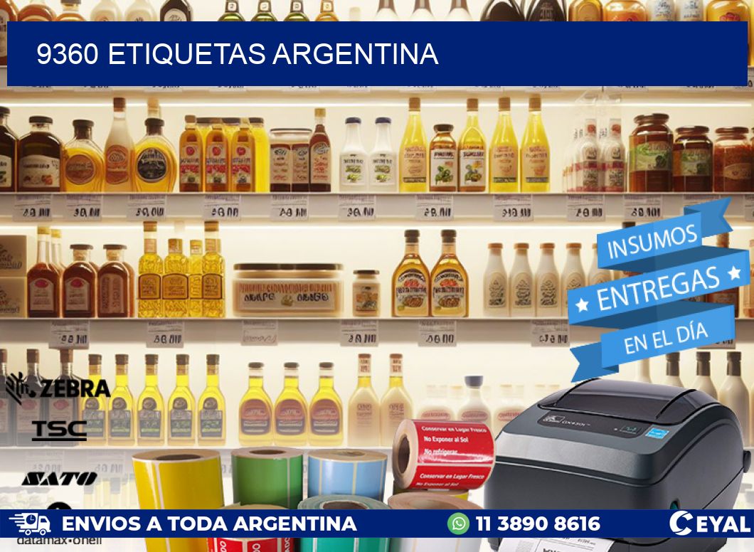 9360 ETIQUETAS ARGENTINA