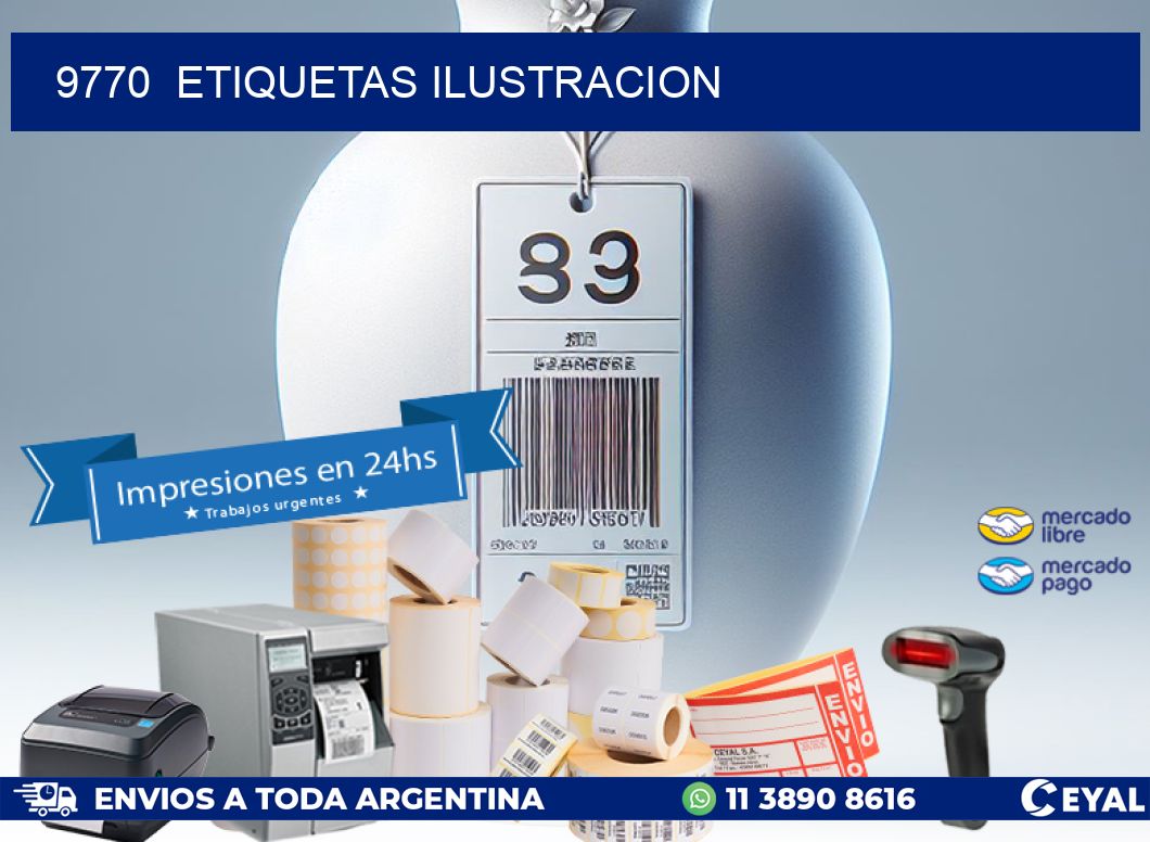 9770 ETIQUETAS ILUSTRACION