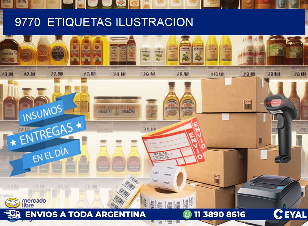 9770 ETIQUETAS ILUSTRACION