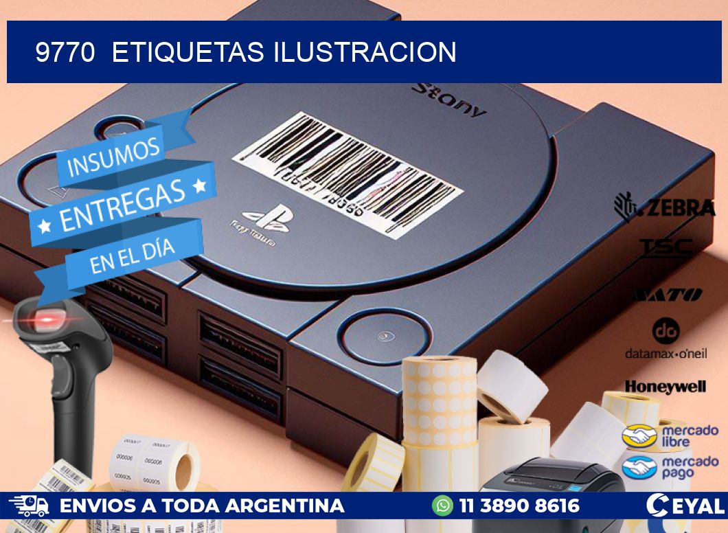 9770  ETIQUETAS ILUSTRACION