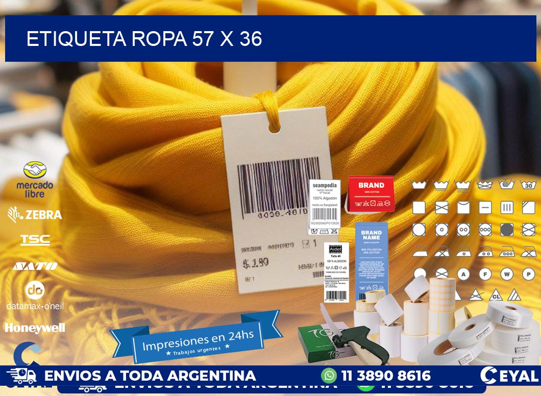 ETIQUETA ROPA 57 x 36