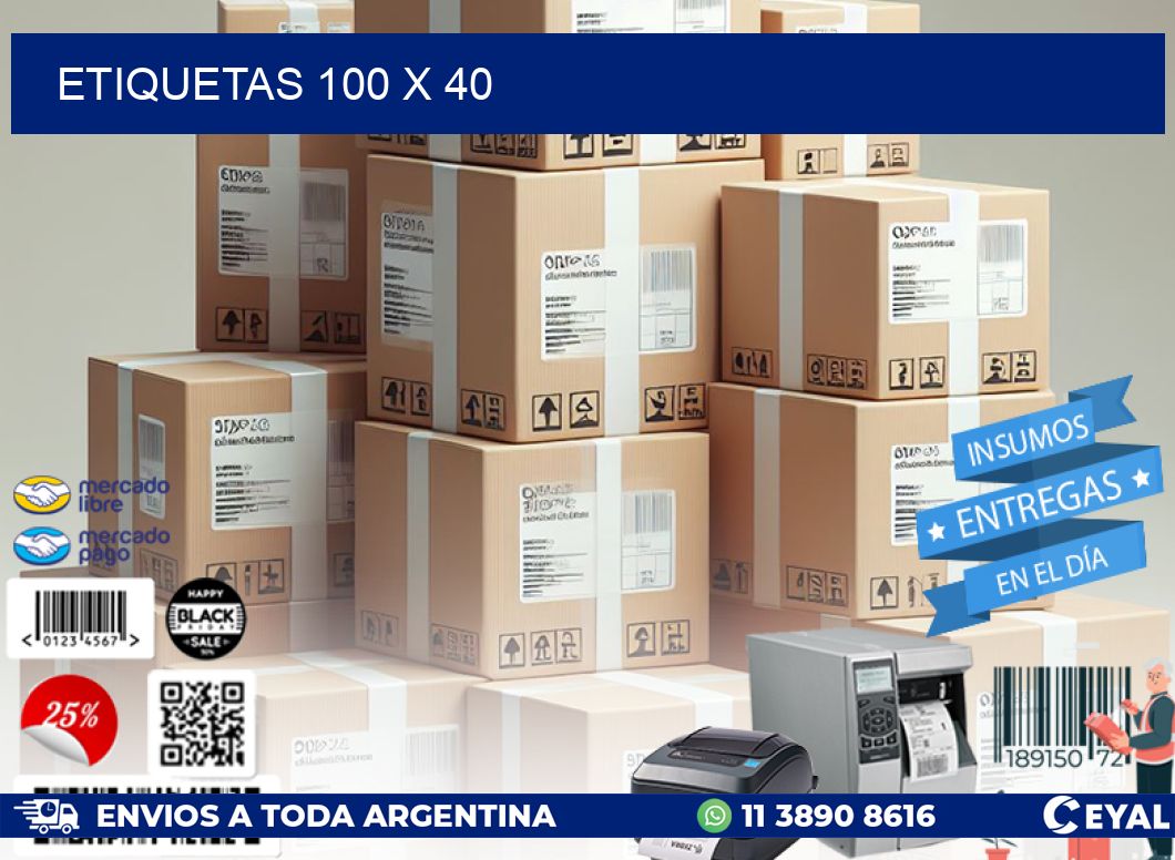 ETIQUETAS 100 x 40
