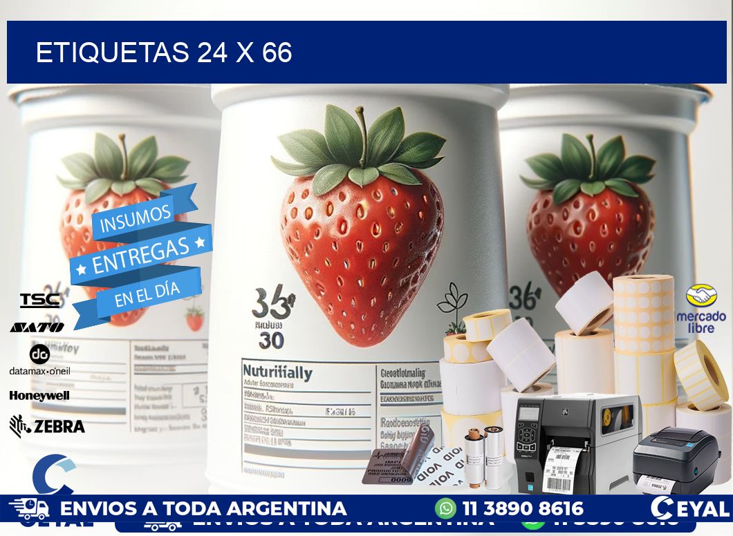 ETIQUETAS 24 x 66