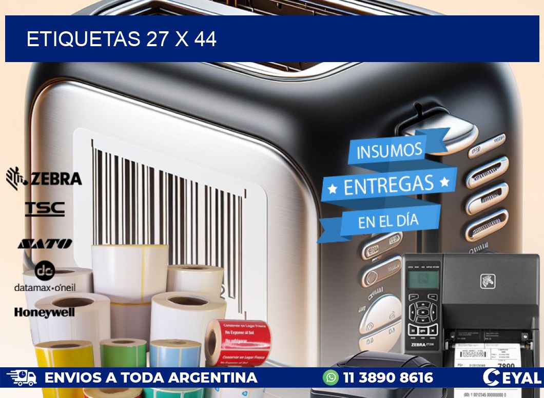 ETIQUETAS 27 x 44