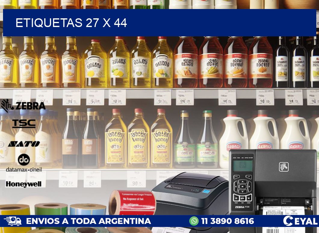 ETIQUETAS 27 x 44