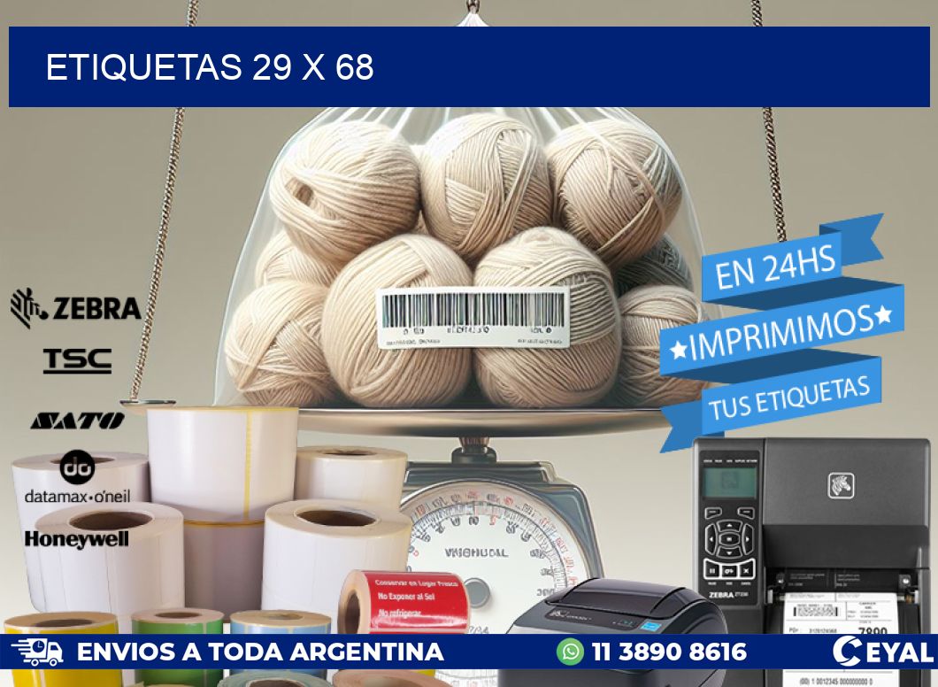 ETIQUETAS 29 x 68
