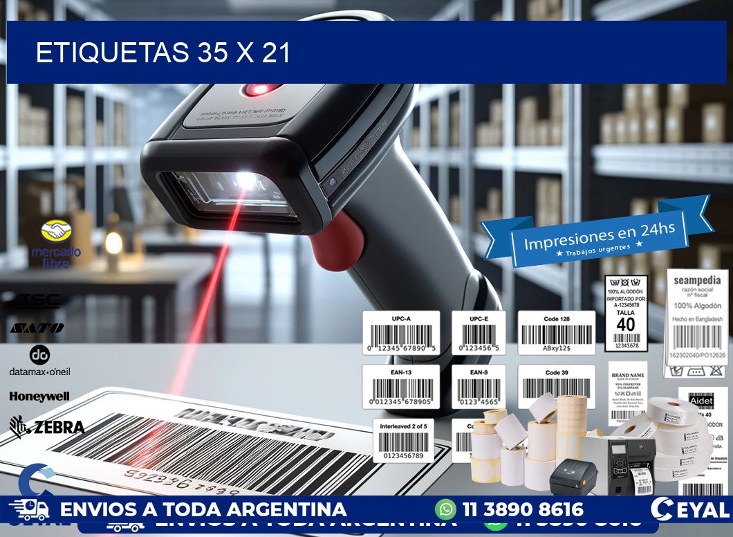 ETIQUETAS 35 x 21