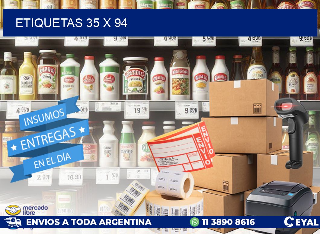 ETIQUETAS 35 x 94
