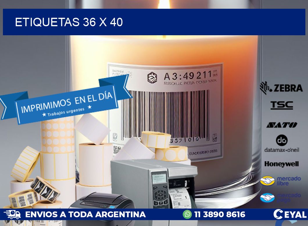 ETIQUETAS 36 x 40