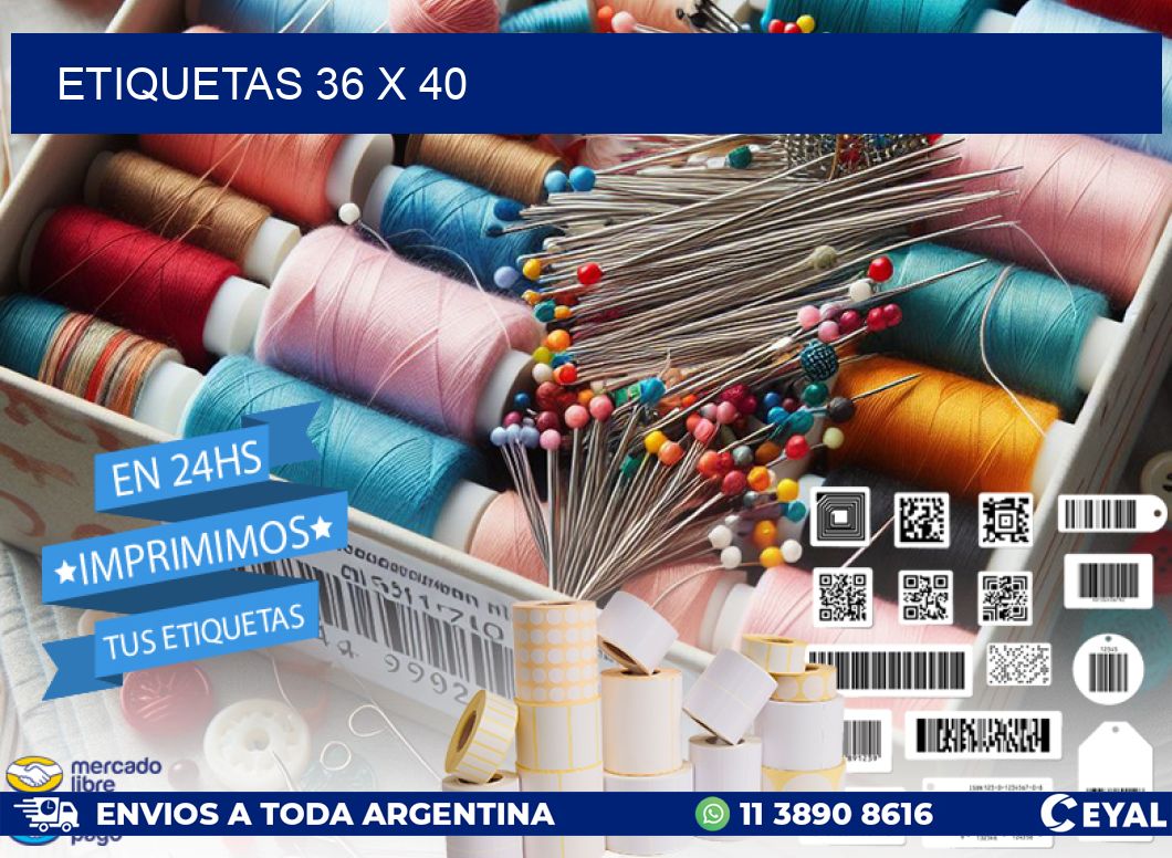 ETIQUETAS 36 x 40