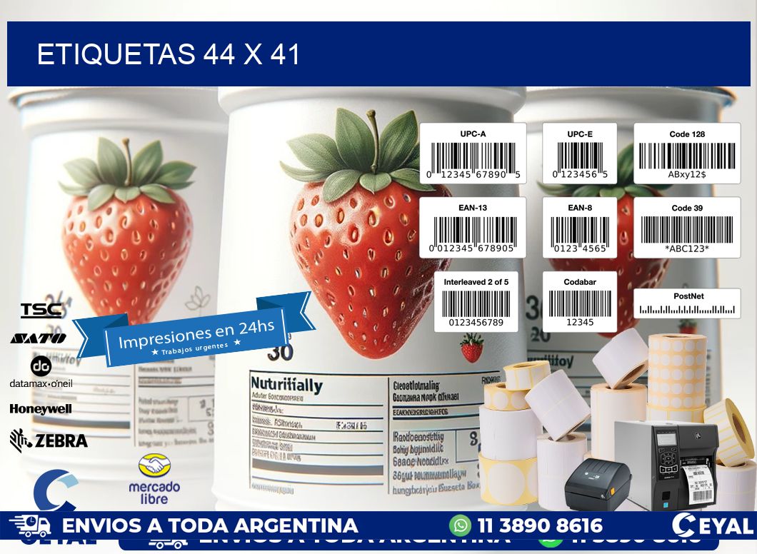 ETIQUETAS 44 x 41