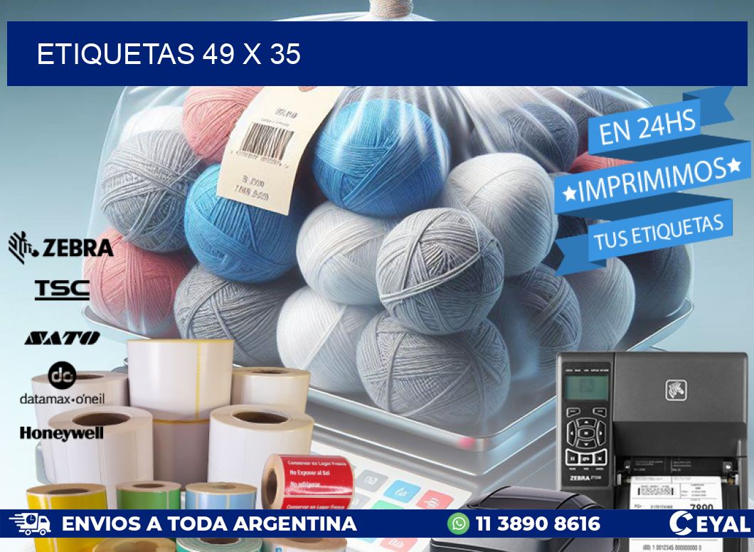 ETIQUETAS 49 x 35