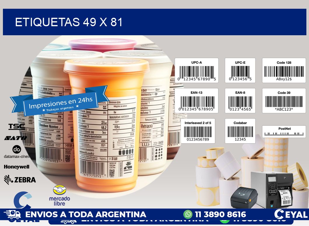 ETIQUETAS 49 x 81