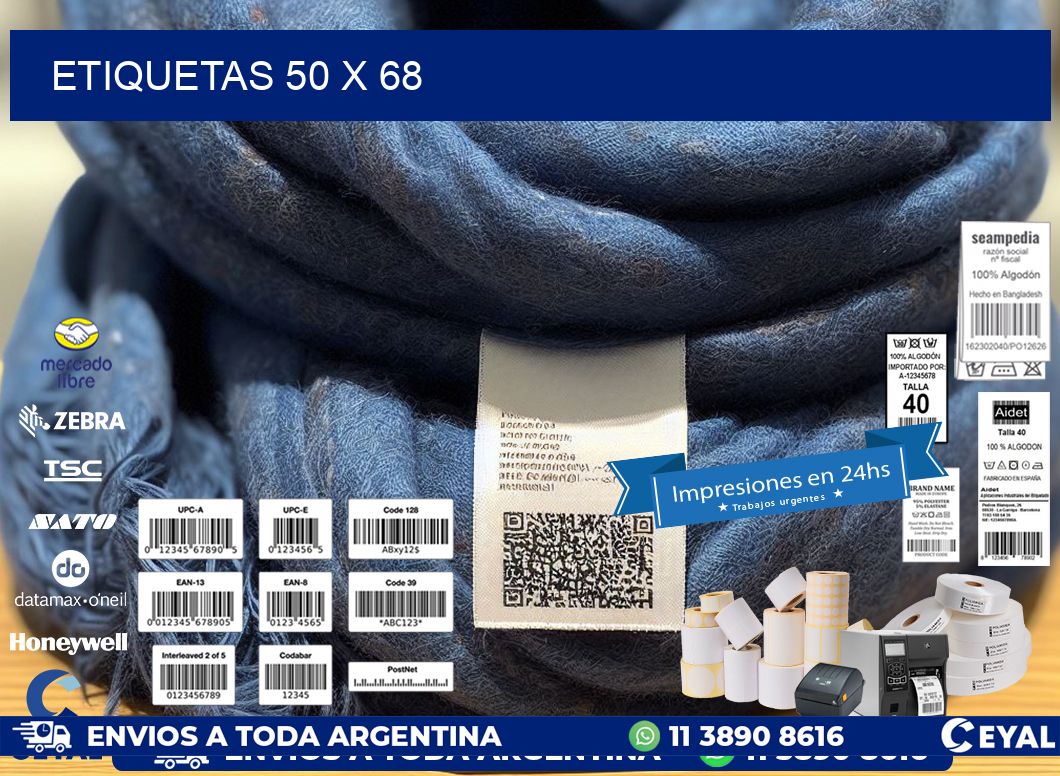 ETIQUETAS 50 x 68