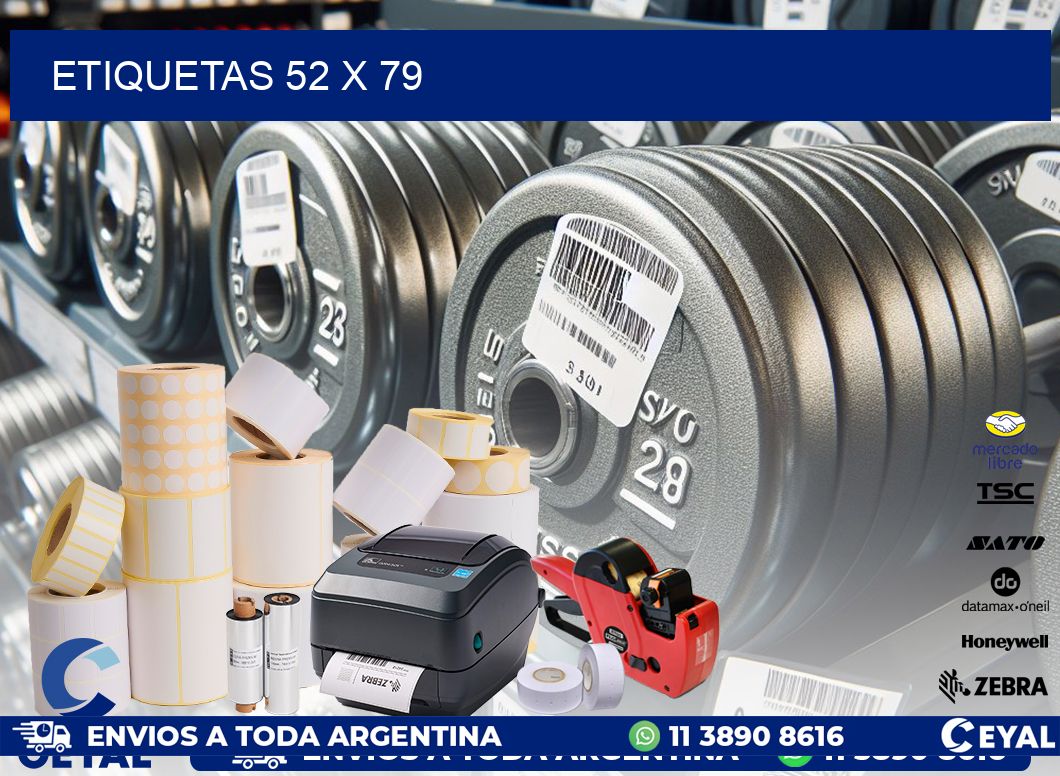 ETIQUETAS 52 x 79