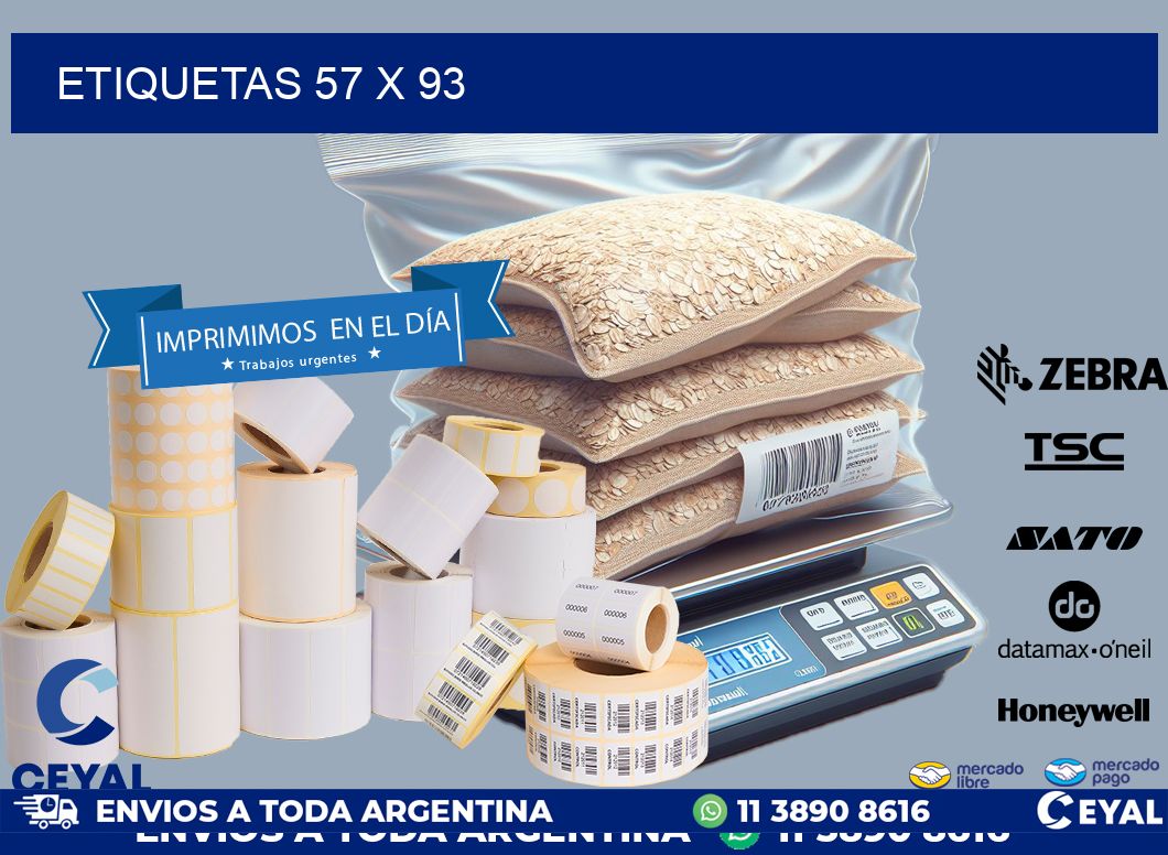 ETIQUETAS 57 x 93