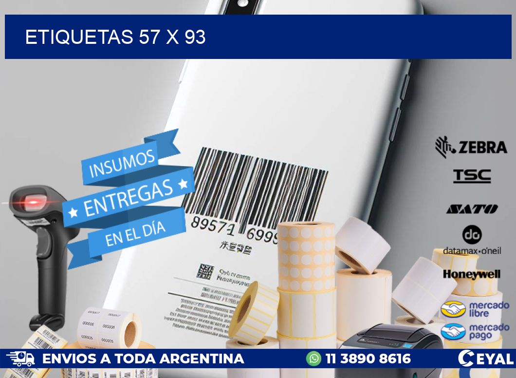 ETIQUETAS 57 x 93