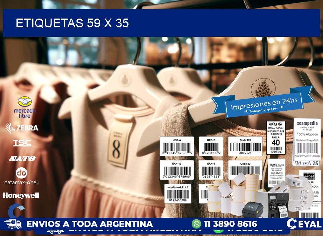 ETIQUETAS 59 x 35