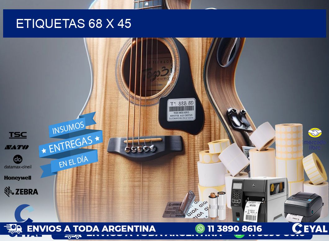 ETIQUETAS 68 x 45