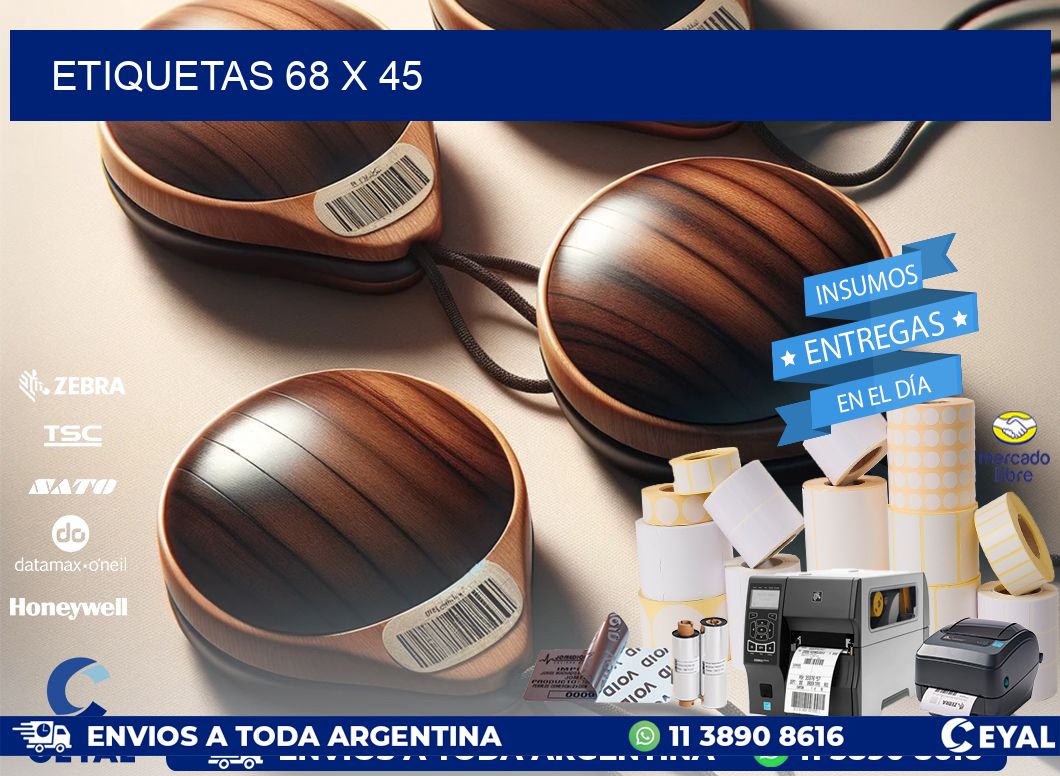 ETIQUETAS 68 x 45