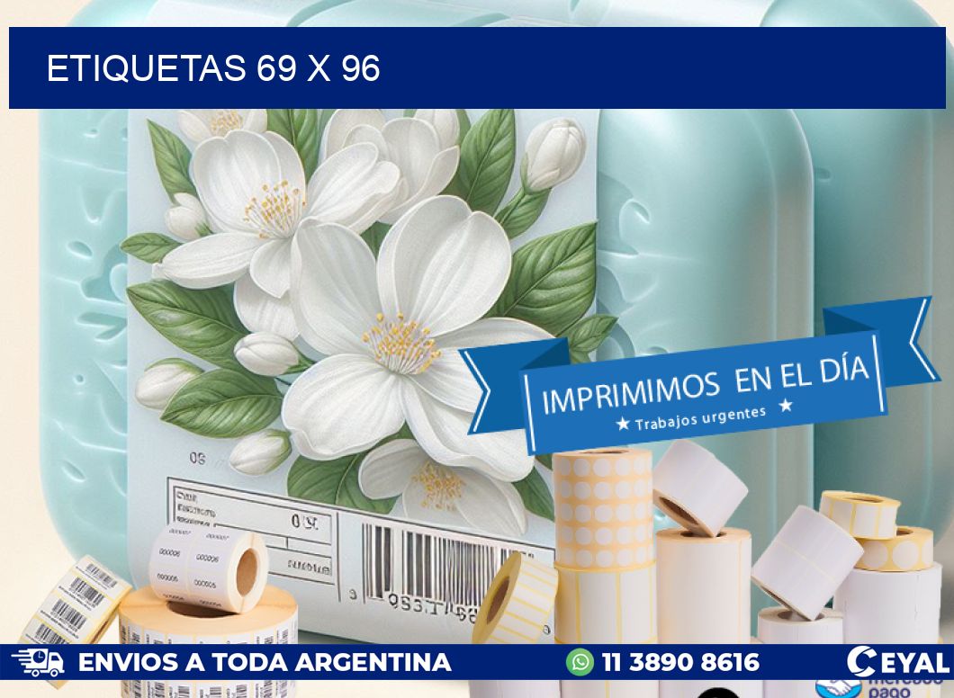 ETIQUETAS 69 x 96