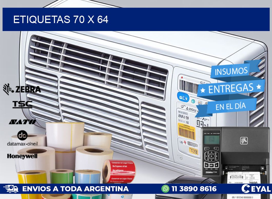 ETIQUETAS 70 x 64