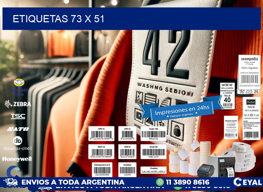 ETIQUETAS 73 x 51