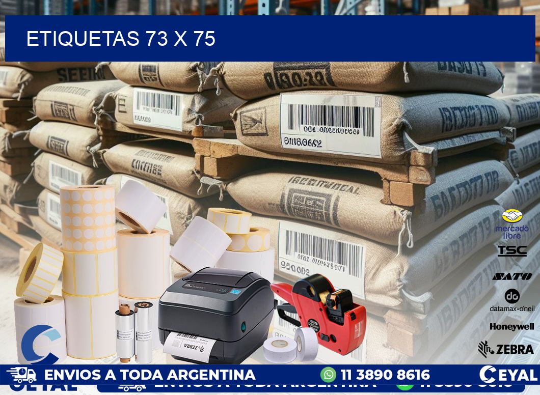 ETIQUETAS 73 x 75