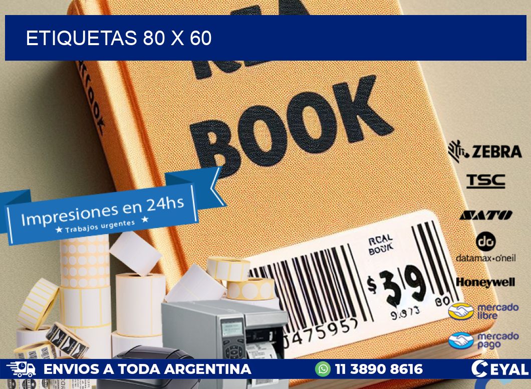 ETIQUETAS 80 x 60