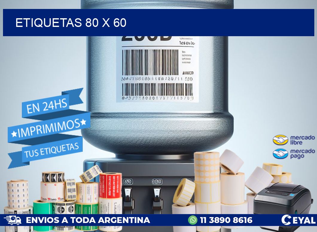 ETIQUETAS 80 x 60
