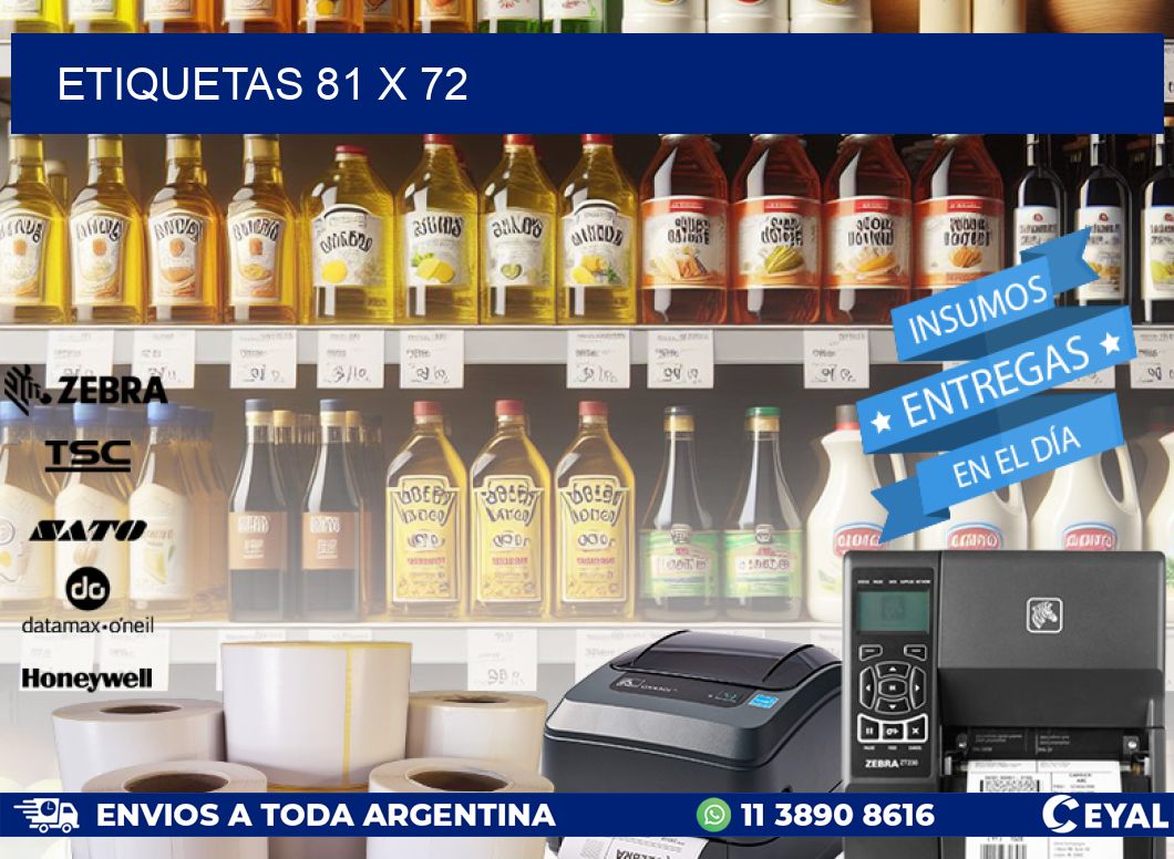ETIQUETAS 81 x 72