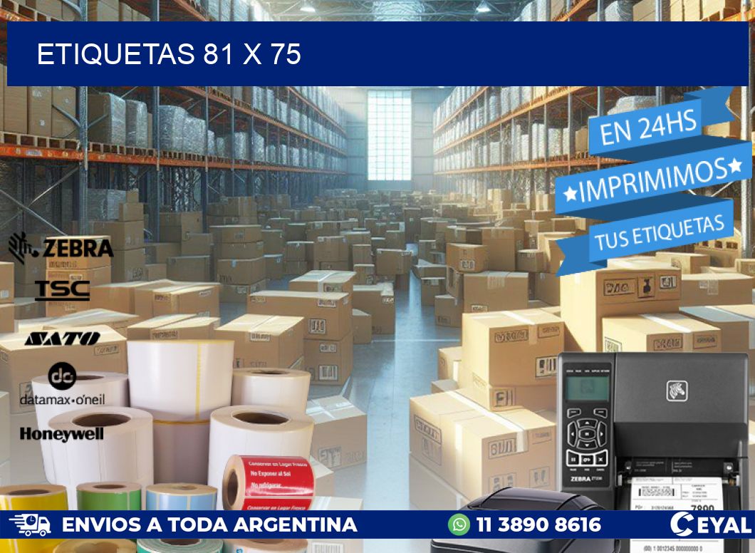 ETIQUETAS 81 x 75