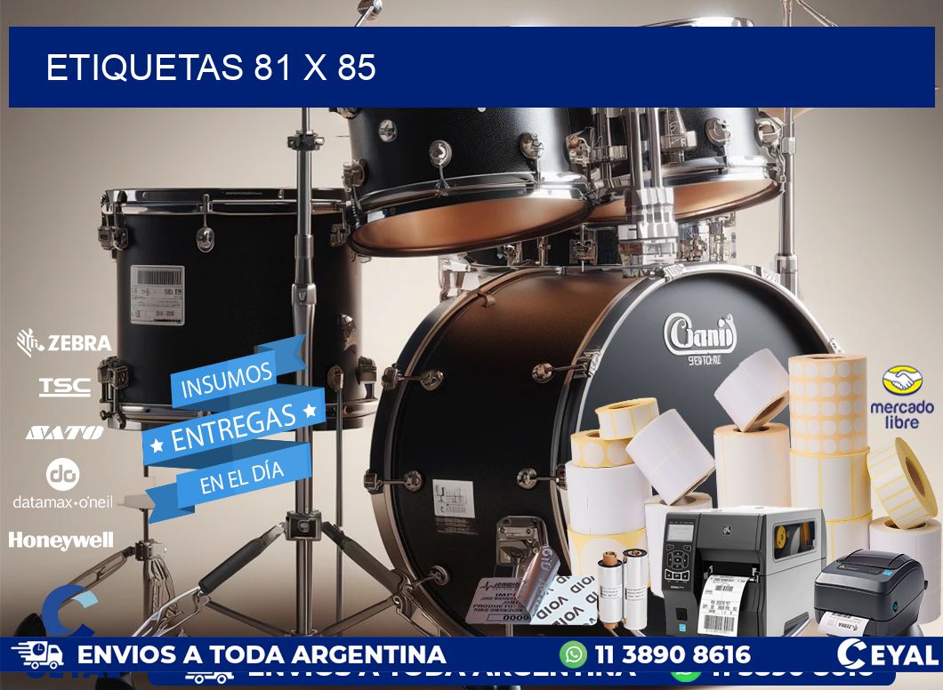 ETIQUETAS 81 x 85