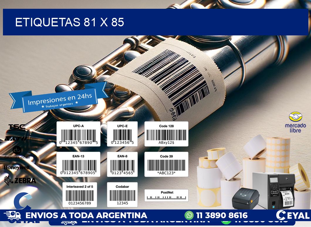 ETIQUETAS 81 x 85