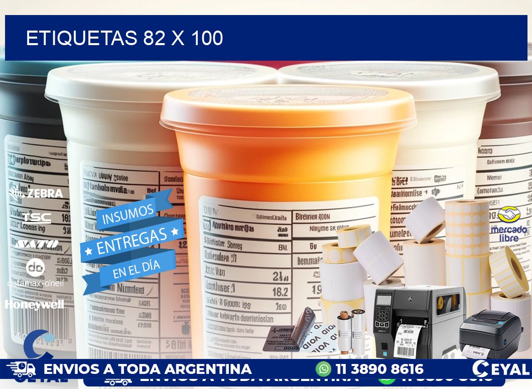 ETIQUETAS 82 x 100