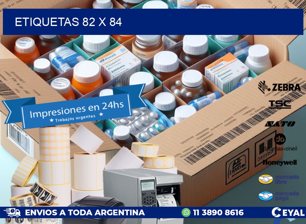 ETIQUETAS 82 x 84