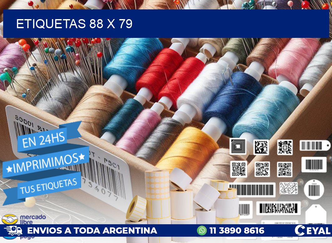 ETIQUETAS 88 x 79