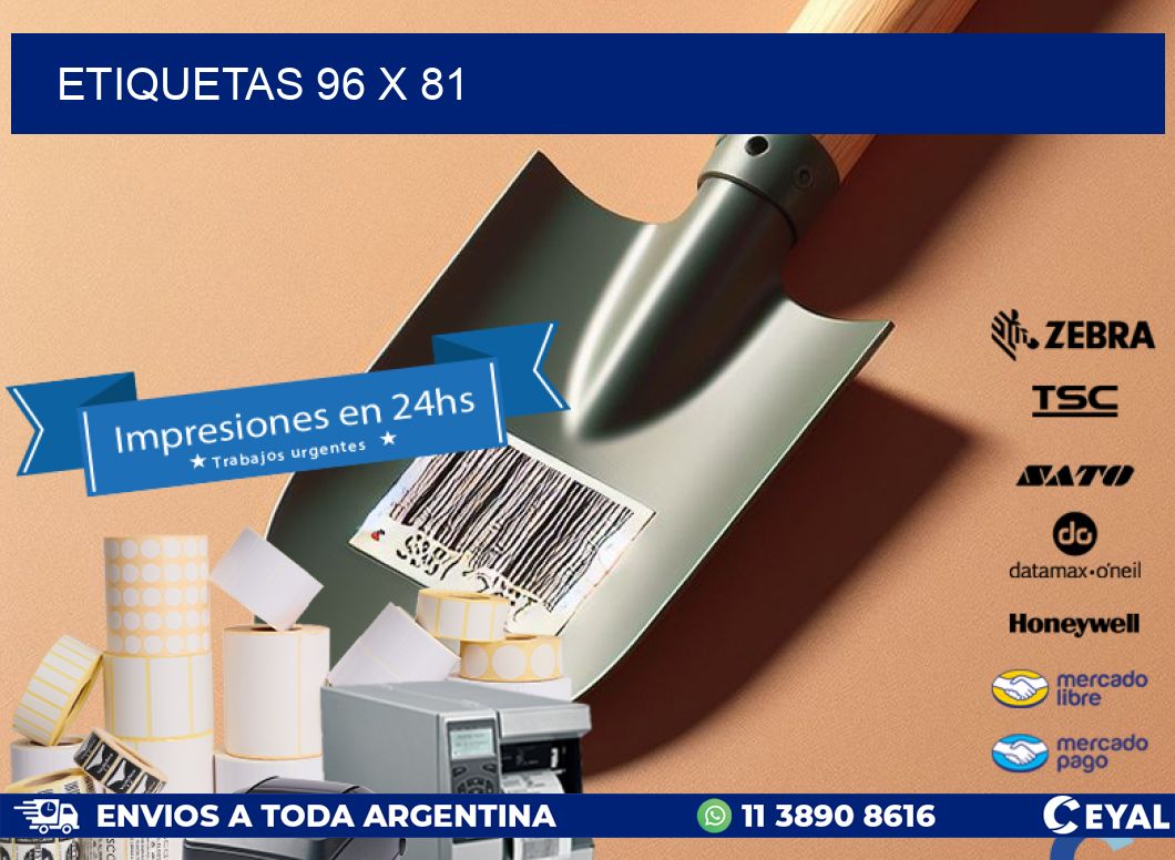 ETIQUETAS 96 x 81