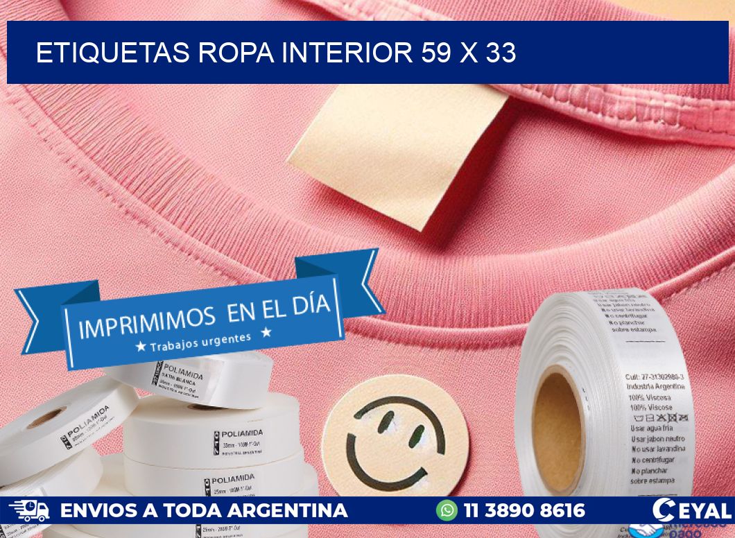 ETIQUETAS ROPA INTERIOR 59 x 33