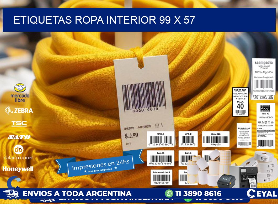 ETIQUETAS ROPA INTERIOR 99 x 57
