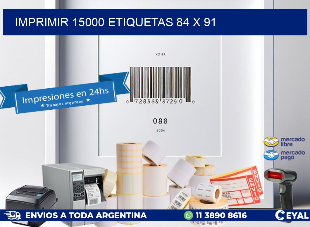 IMPRIMIR 15000 ETIQUETAS 84 x 91