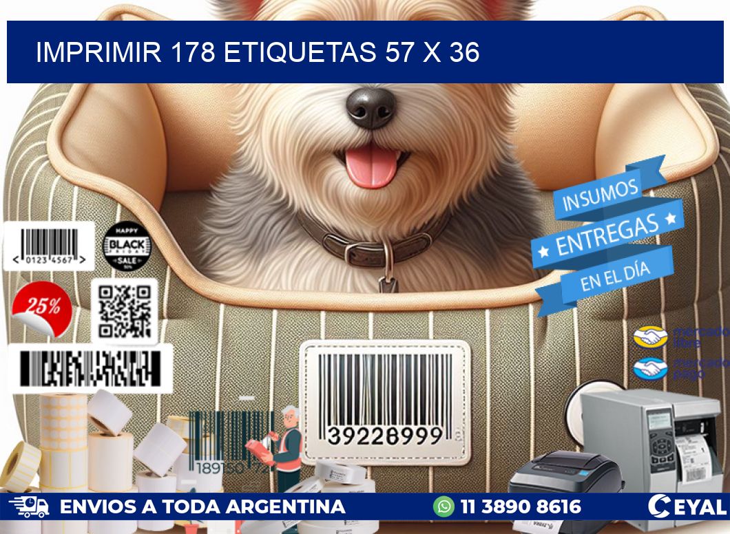 IMPRIMIR 178 ETIQUETAS 57 x 36