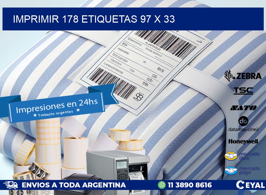 IMPRIMIR 178 ETIQUETAS 97 x 33