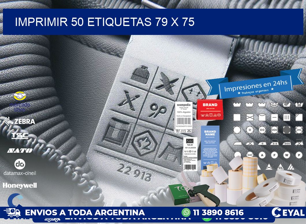 IMPRIMIR 50 ETIQUETAS 79 x 75