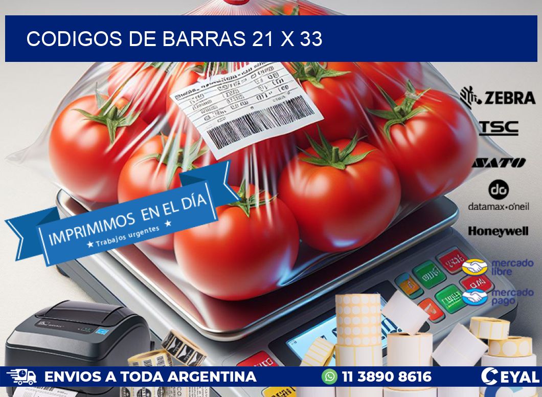 codigos de barras 21 x 33