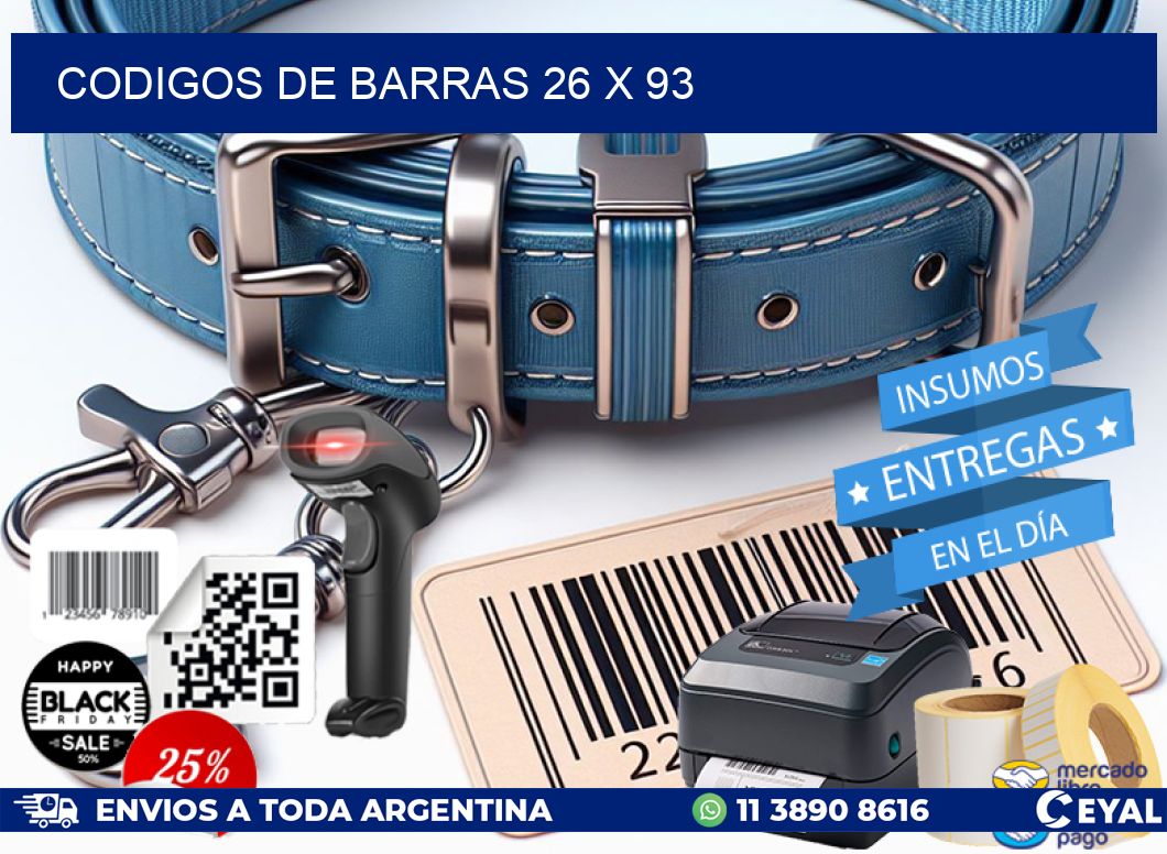 codigos de barras 26 x 93