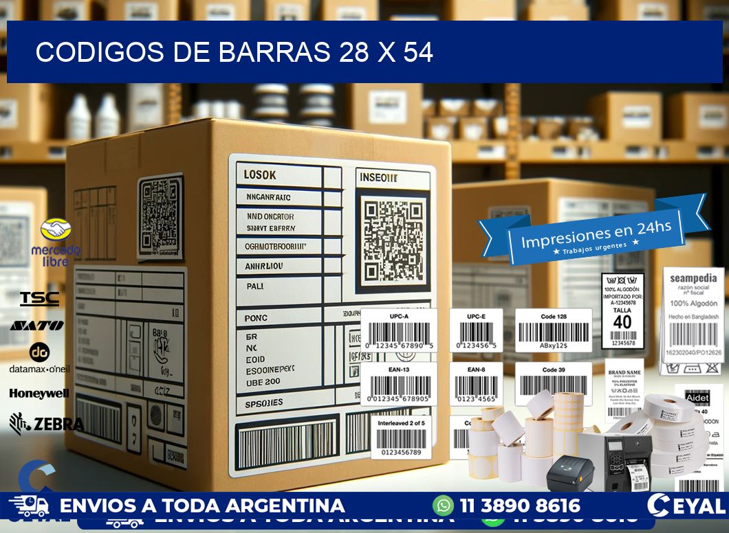 codigos de barras 28 x 54