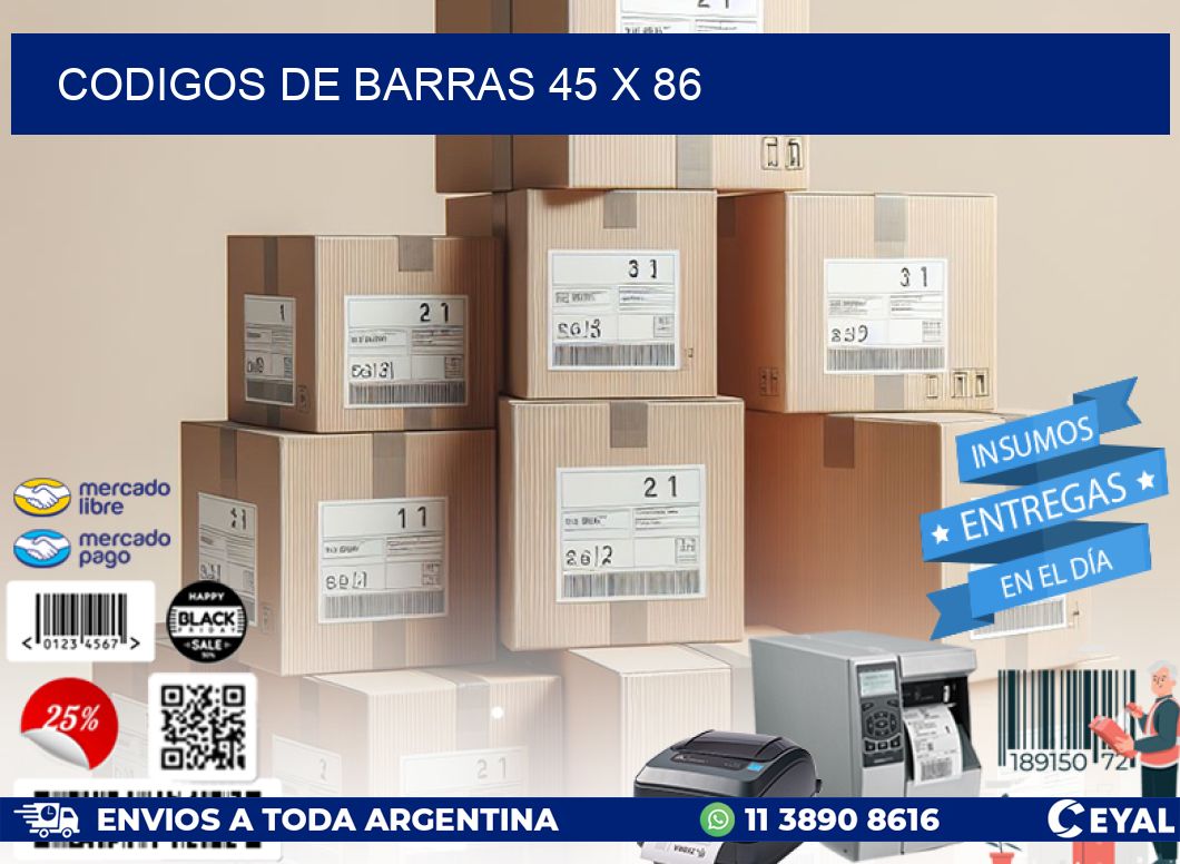 codigos de barras 45 x 86
