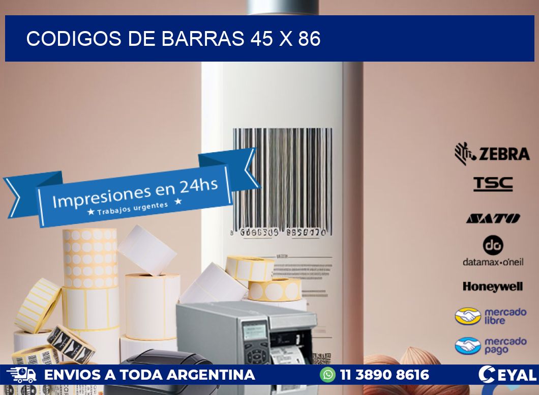 codigos de barras 45 x 86